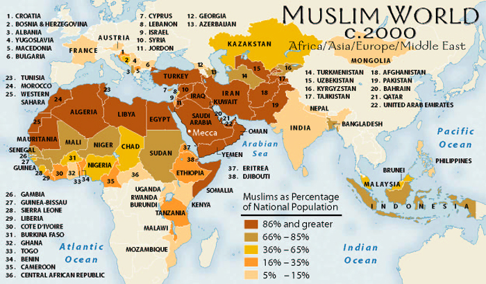 islamic african countries